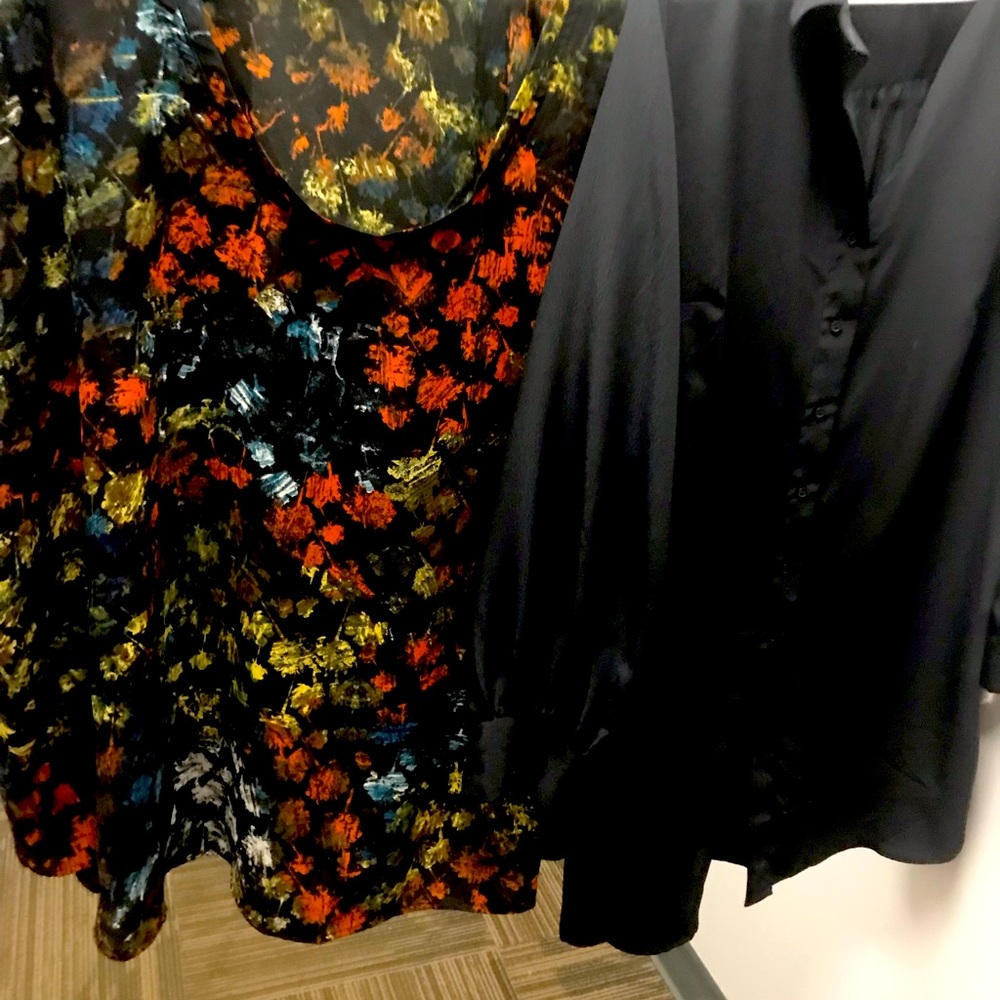 One piece, dresses and blouses.